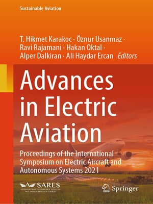 cover image of Advances in Electric Aviation